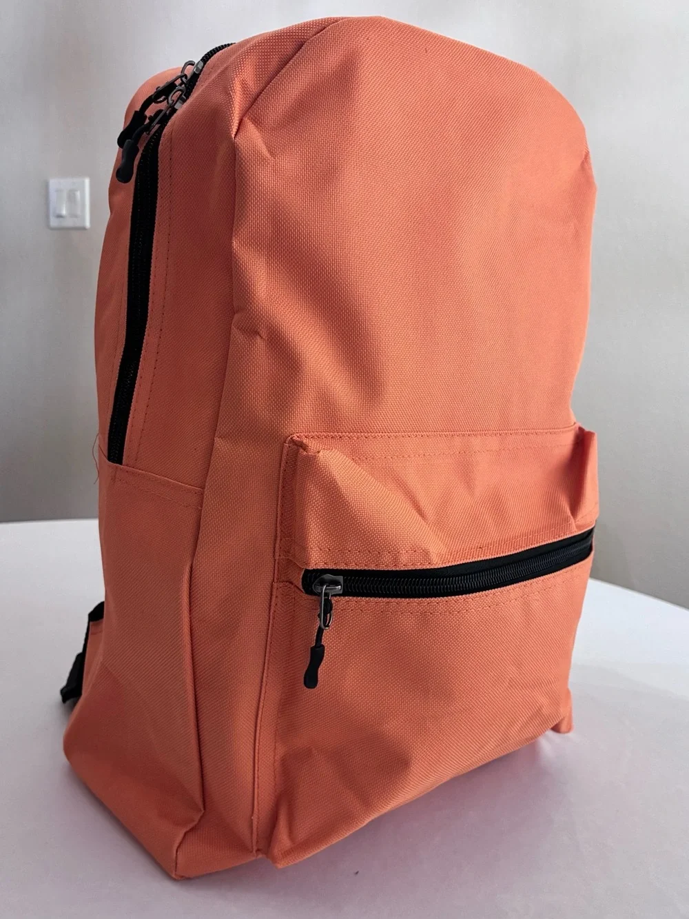 Orange Everyday Backpack - Minimal Design